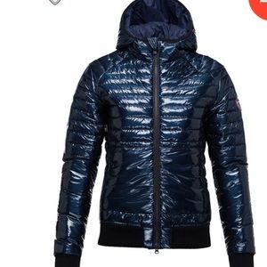 NWT WOMEN' SHINY CYRUS HOODED JACKET